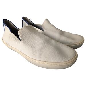 Rothys White Slip-On Shoes | Size: 8W